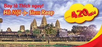 Vietjet Air mở đường bay Hà Nội – Xiêm Riệp